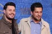 
گپ مشکوک جواد عزتی و حامد بهداد /عکس
