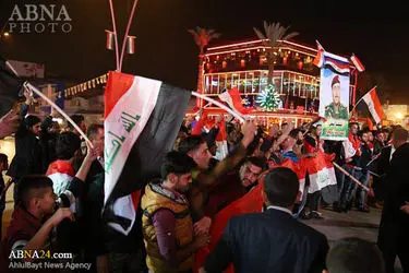 جشن و شادی مردم عراق از آزادسازی الرمادی