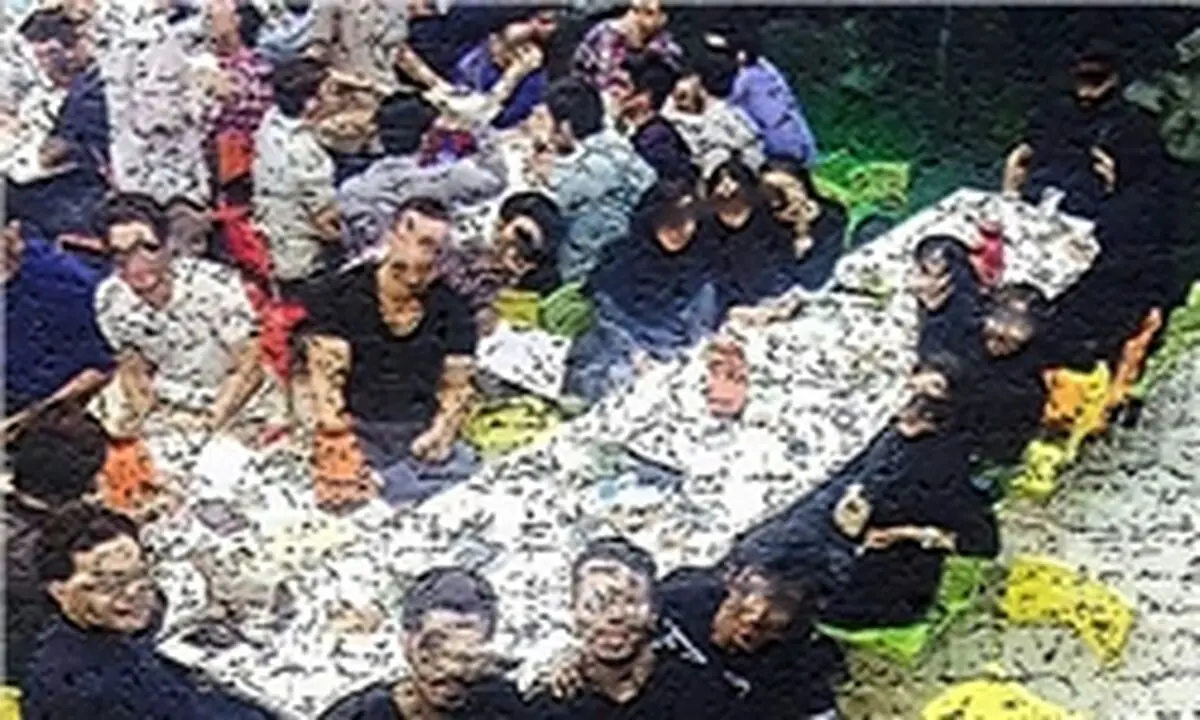 این بار برگزاری افطاری مختلط در دانشگاه امیرکبیر!+عکس