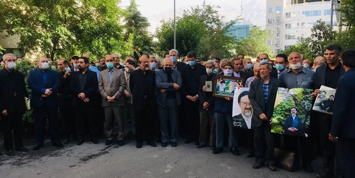 مراسم بدرقه پیکر حجت‌الاسلام دعایی برگزار شد