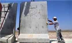 احداث دیوار در مرز ترکیه و سوریه