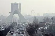  افزایش ذرات معلق و آلودگی هوای پایتخت 
