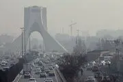  افزایش ذرات معلق و آلودگی هوای پایتخت 