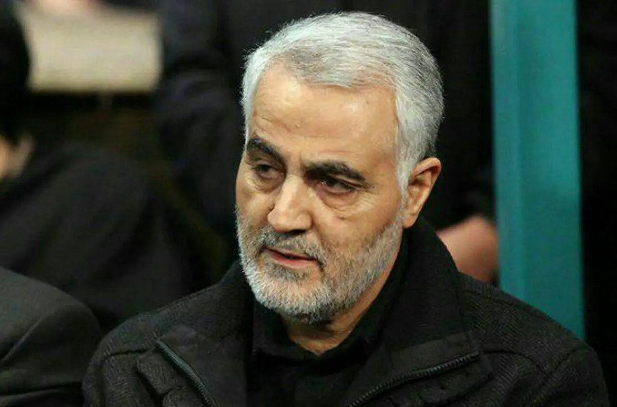 حضور سردار سلیمانی در جمع راهپیمایان کرمانی /عکس