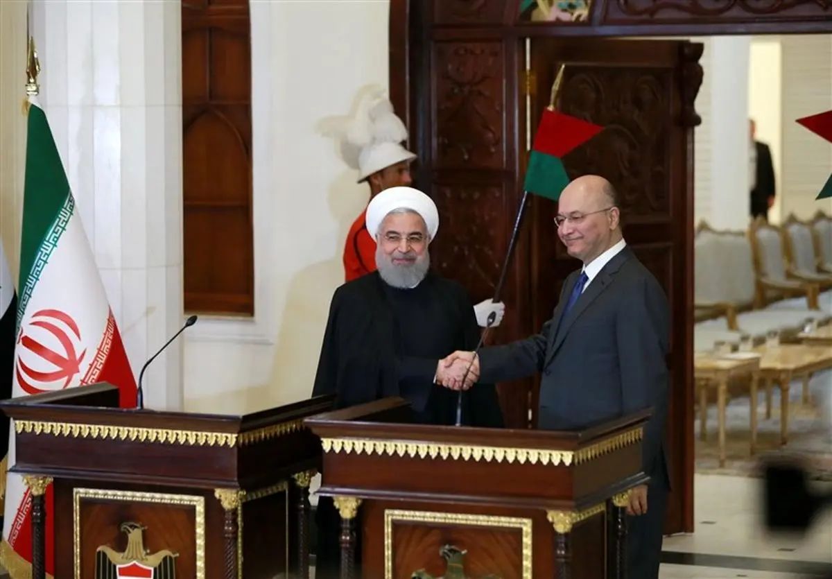 الاخبار تحلیل کرد: پیامهای چند جانبه سفر روحانی به عراق