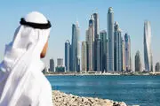 آتش سوزی در یک برج مسکونی در امارات 