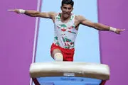 مهدی الفتی در پرش خرک مدال نقره گرفت