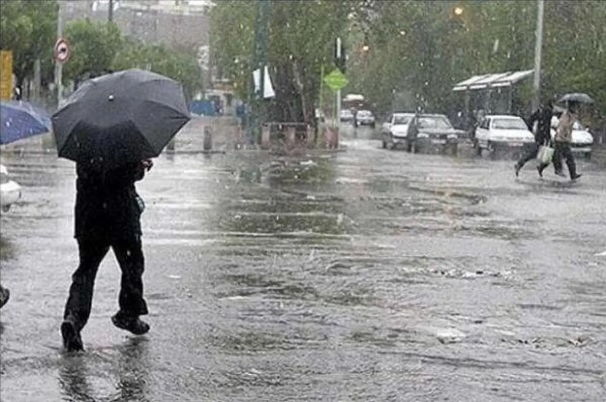  ورود سامانه بارشی جدید به کشور | بارش باران و تگرگ در ۲۰ استان
