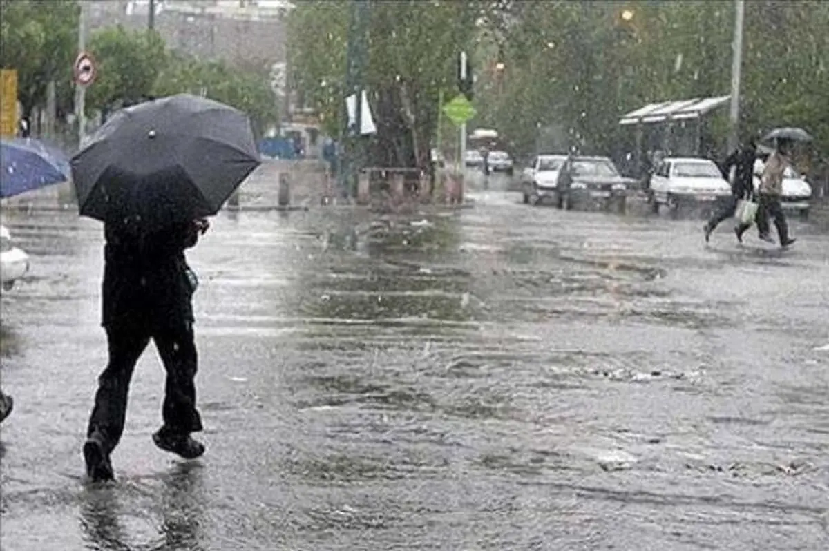 ورود سامانه بارشی جدید به کشور | بارش باران و تگرگ در ۲۰ استان
