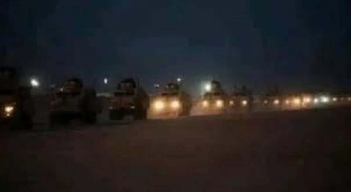 کاروان بزرگ نظامیان آمریکایی وارد عراق شد