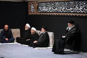 اولین شب مراسم عزاداری سیدالشهدا(ع) در حسینیه امام خمینی(ره)