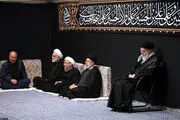 اولین شب مراسم عزاداری سیدالشهدا(ع) در حسینیه امام خمینی(ره)