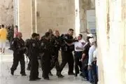 یورش شهرک نشینان مسلح به مسجد الاقصی