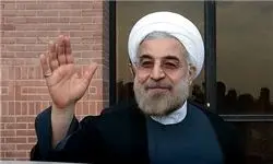 آغاز نخستین نشست خبری حسن روحانی