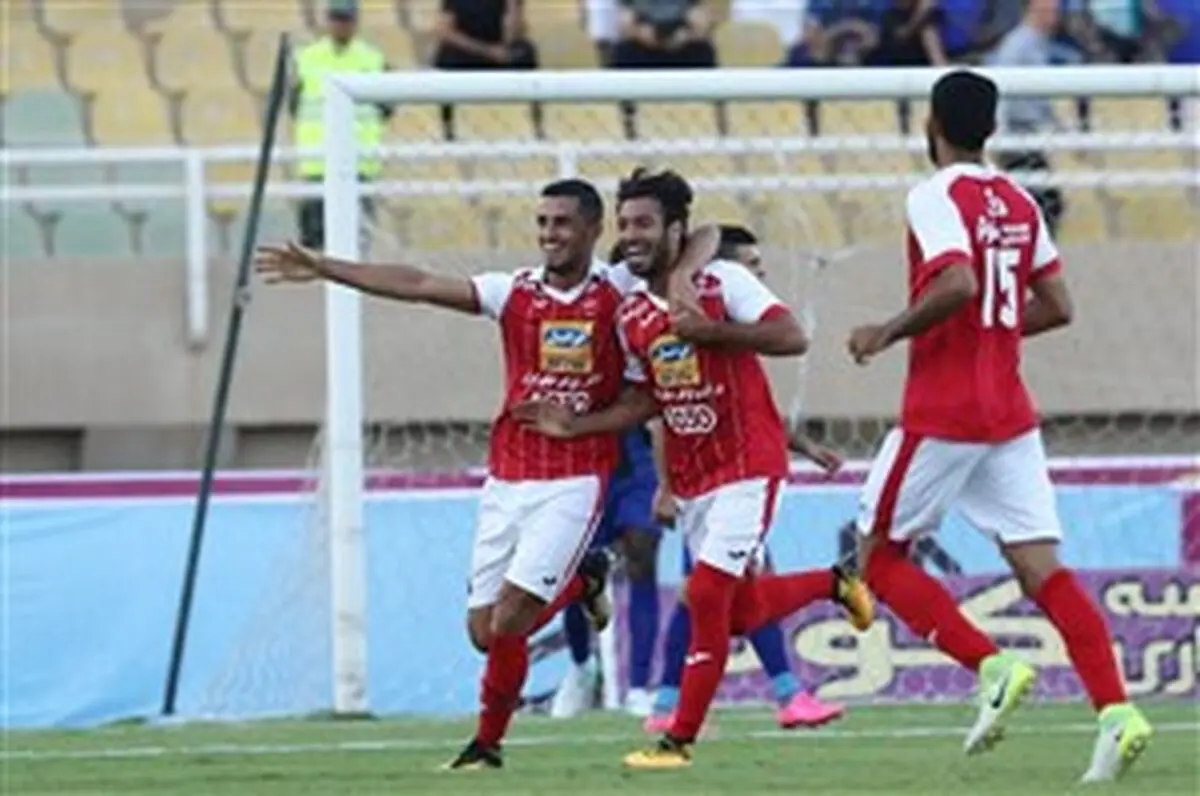 اس.خوزستان 1 - پرسپولیس 3/ تمرین گلزنی به الهلال 