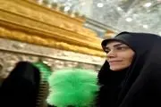 خداحافظی الهام چرخنده با کربلا /عکس
