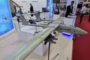 استقبال بازدیدکنندگان از پهپاد تهاجمی ایران در نمایشگاه نظامی مسکو