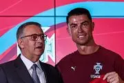 کریستیانو رونالدو و رئیس‌جمهور پرتغال پیش از سفر به آمریکا دیدار کردند