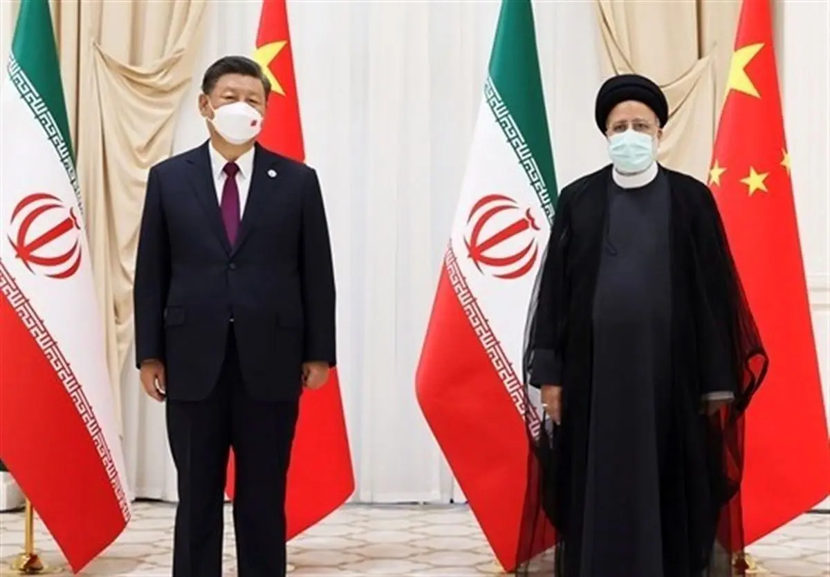 دیدار رئیسی با رئیس جمهور در حاشیه نشست شانگهای+فیلم