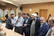 بازدید سخنگوی شورای نگهبان از روند اخذ رای در این مسجد