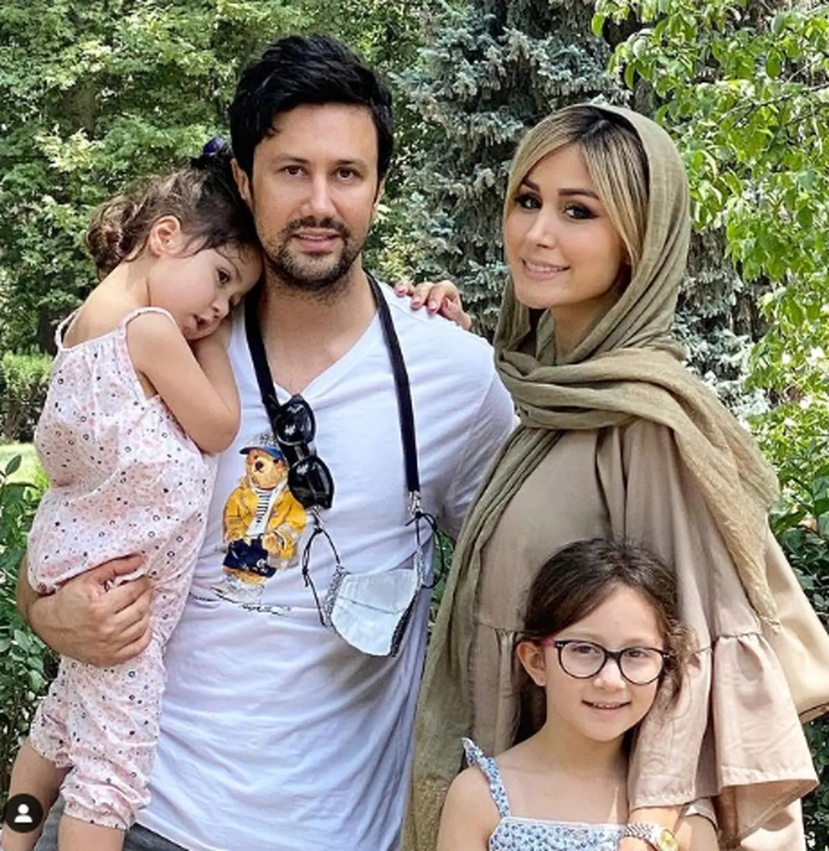 گشت و گذار سپیده بزمی پور و همسرش /عکس