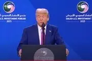 ترامپ جلو امیر قطر ایران را تهدید کرد! +فیلم