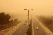 گرد و
غبار خور و بیابانک را فراگرفت
