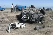 
یک کشته در واژگونی خودروسمند
