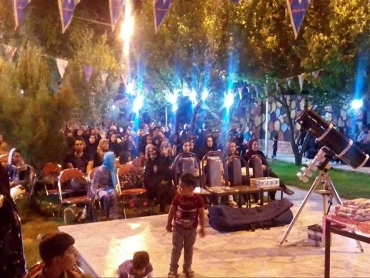 مراسم رصد ماه نیمه شعبان در گلپایگان+ تصاویر