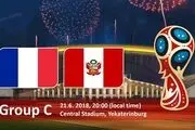 فرانسه یک - پرو صفر /شاگردان دشان حکم به حذف پرو دادند 
