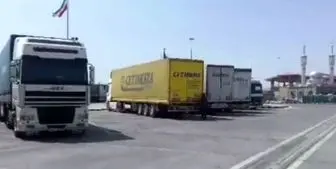 مشکلات و توقف کامیون‌های تاجیک پشت مرزهای ترکمنستان