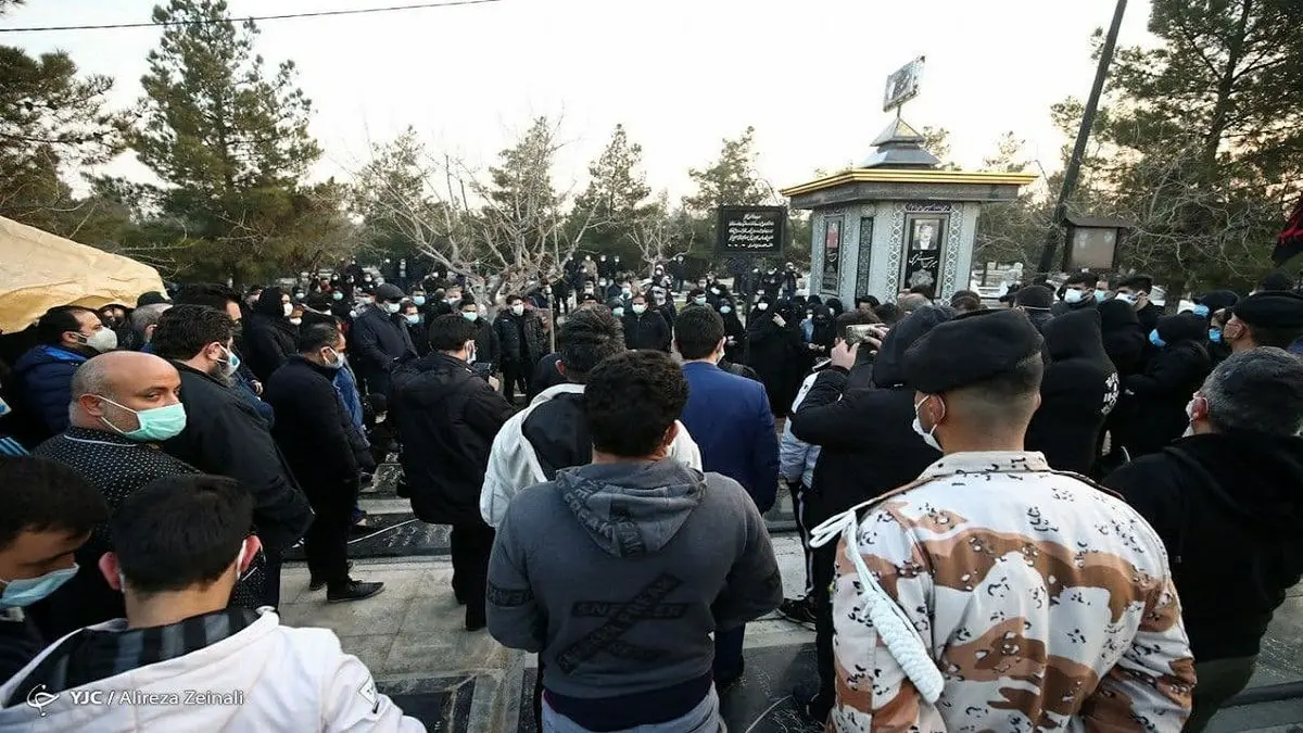 صحبت‌های اهالی ورزش در روز خاکسپاری علی انصاریان
