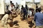 
غذای لاکچری نیروهای جهادی در مناطق سیل زده/ عکس
