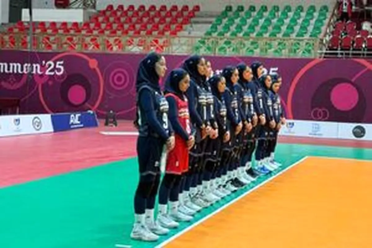  پیروزی دختران ایران برابر هند