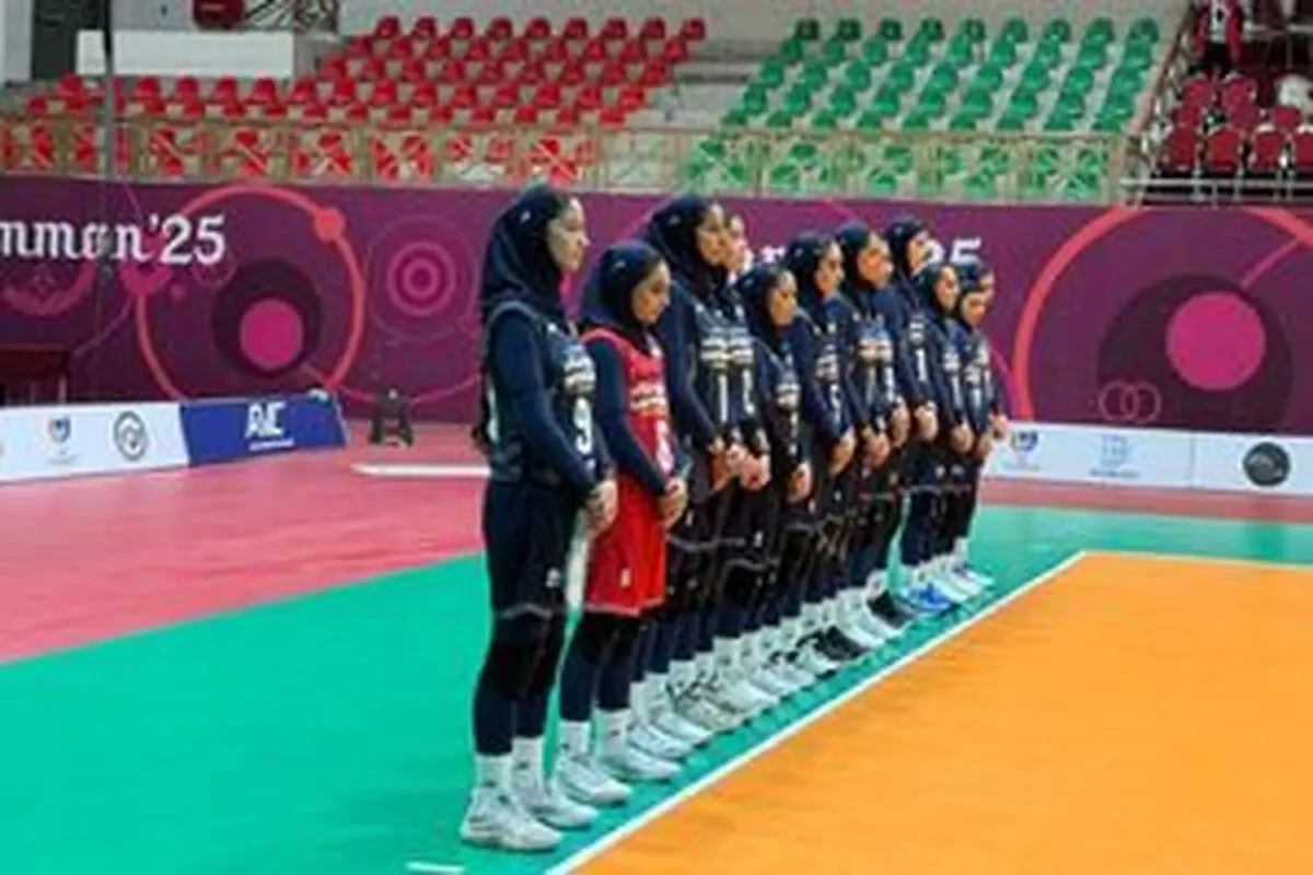  پیروزی دختران ایران برابر هند