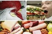 سوسیس و کالباس‌ با طعم تاج خروس