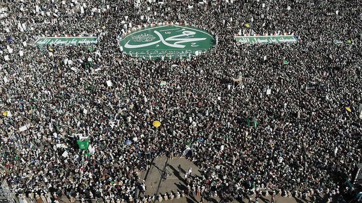 جشن میلاد حضرت رسول (ص) با حضور هزاران یمنی+ عکس