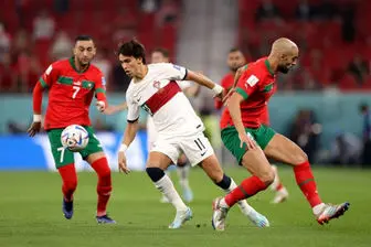 ادامه ماجراجویی مراکش با شکست پرتغال و صعود به نیمه نهایی