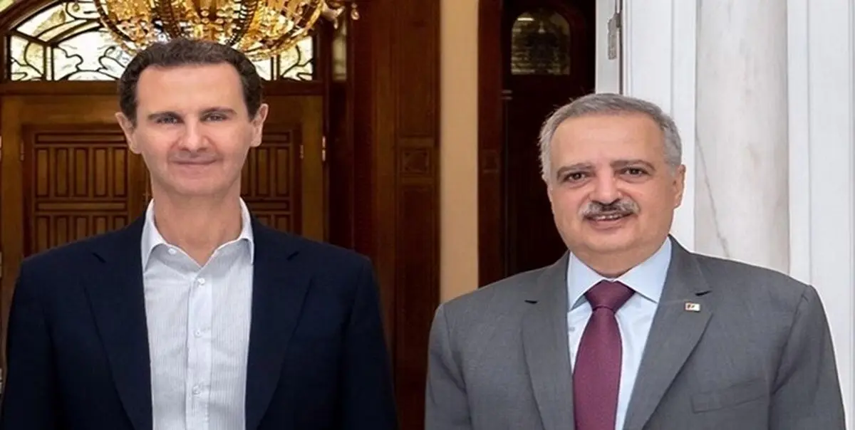 دیدار رئیس حزب دموکراتیک لبنان با بشار اسد