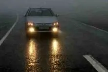 بارش باران در جاده های ۳ استان