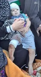 کودک کشی رژیم صهیونیستی در غزه