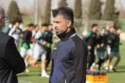 بازدید مدیرعامل جدید باشگاه ذوب آهن از تمرین این تیم