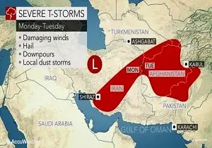 هشدار درباره دور جدید بارش‌هاى خطرناک در ایران