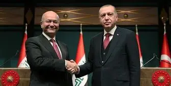 دیدار اردوغان و صالح در استانبول 