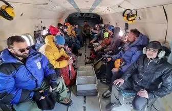 نجات کوهنوردان مفقود شده در آبعلی+عکس