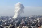 شهدای حادثه تروریستی دمشق در یک قاب