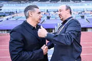 برد شاگردان بنیتز در مقابل تیم افشین قطبی