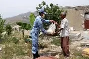 توزیع بسته‌های معیشتی در مناطق محروم استان هرمزگان