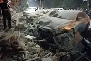 جدیدترین فیلم از حمله امشب اسرائیل در دمشق