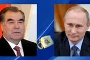 رایزنی تلفنی رؤسای جمهور تاجیکستان و روسیه